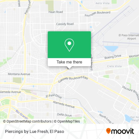 Piercings by Lue Fresh map
