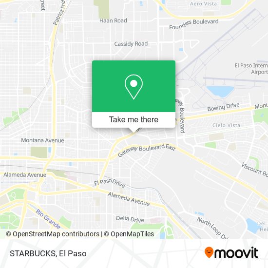Mapa de STARBUCKS