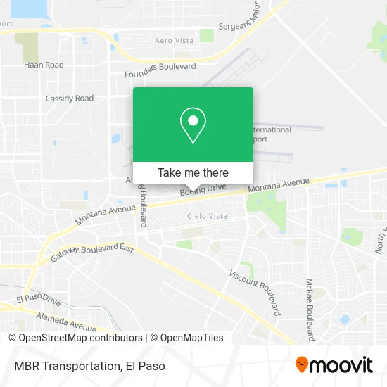 MBR Transportation map