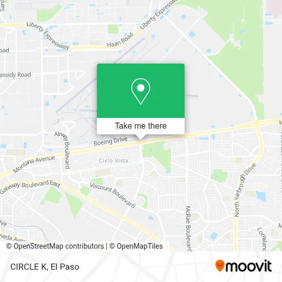 CIRCLE K map