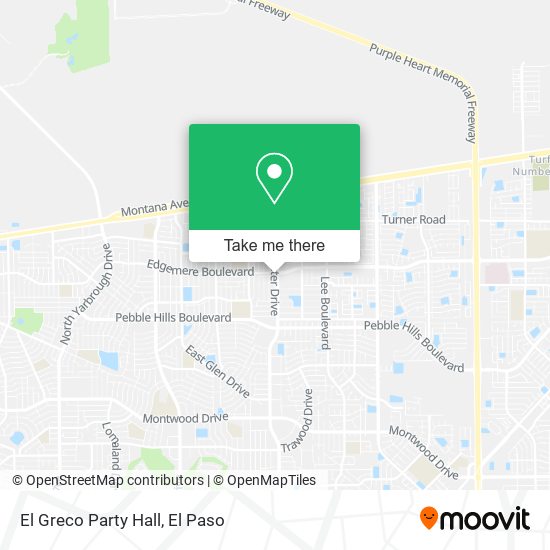 Mapa de El Greco Party Hall