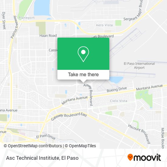 Asc Technical Institiute map