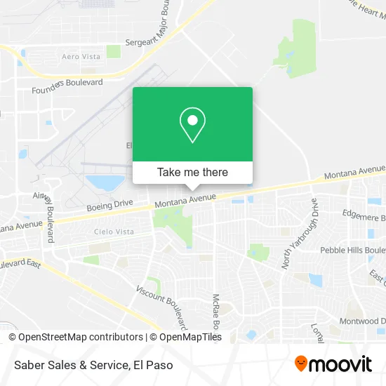 Mapa de Saber Sales & Service