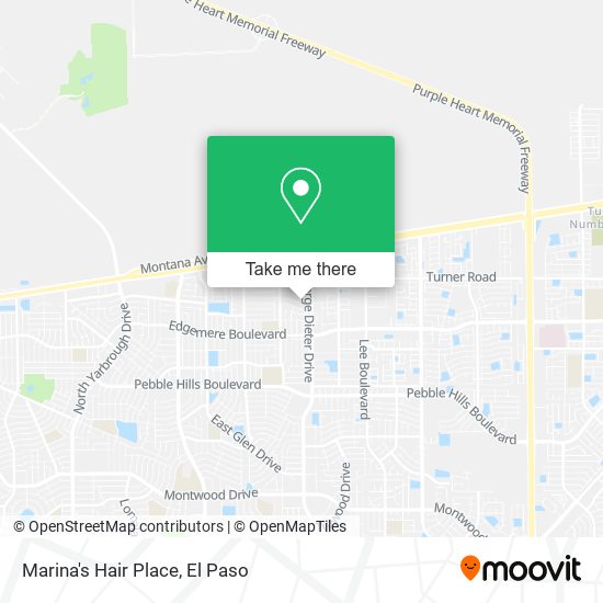 Mapa de Marina's Hair Place