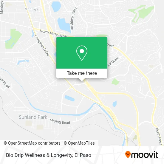 Bio Drip Wellness & Longevity map