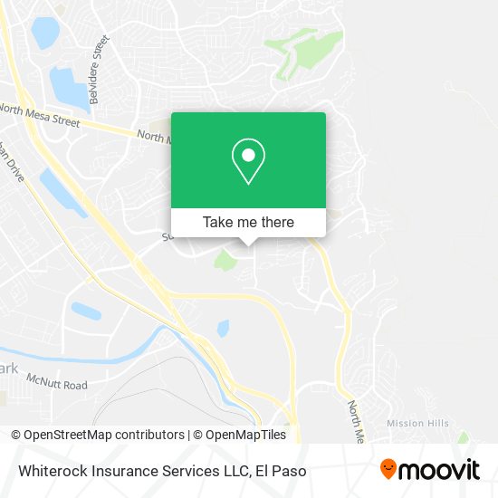 Whiterock Insurance Services LLC map