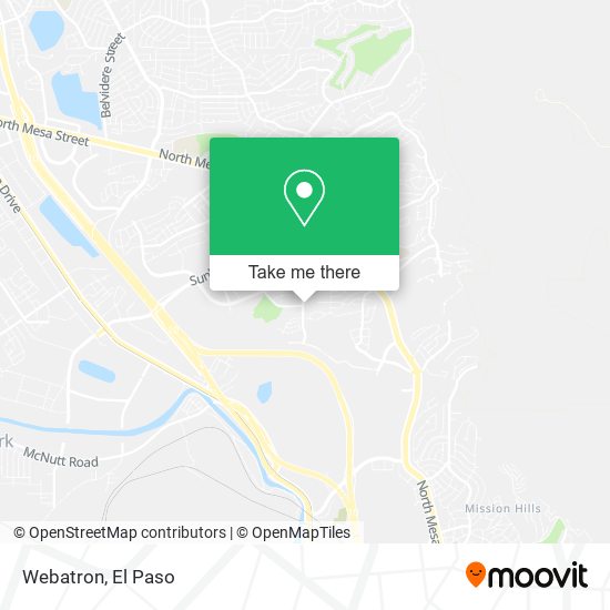 Mapa de Webatron