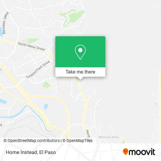 Mapa de Home Instead