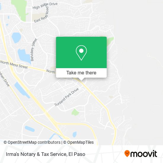 Mapa de Irma's Notary & Tax Service
