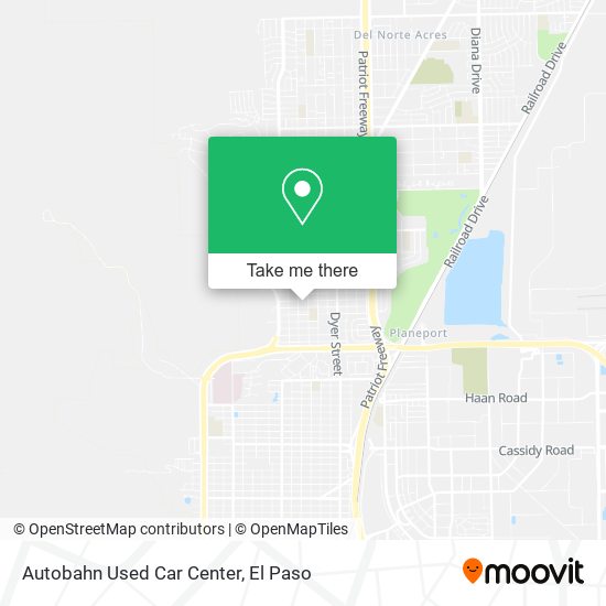 Autobahn Used Car Center map