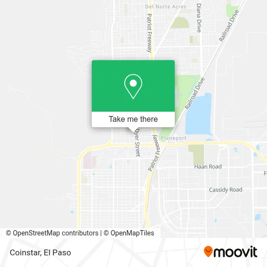 Coinstar map