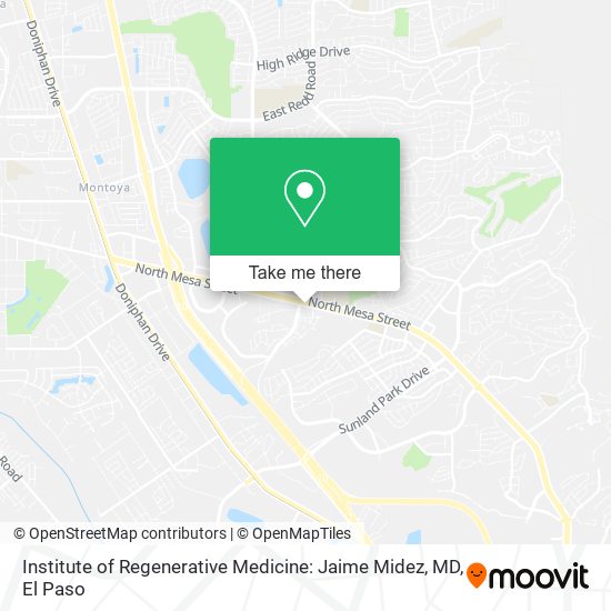 Mapa de Institute of Regenerative Medicine: Jaime Midez, MD