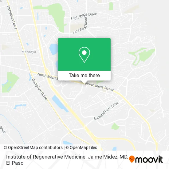Mapa de Institute of Regenerative Medicine: Jaime Midez, MD
