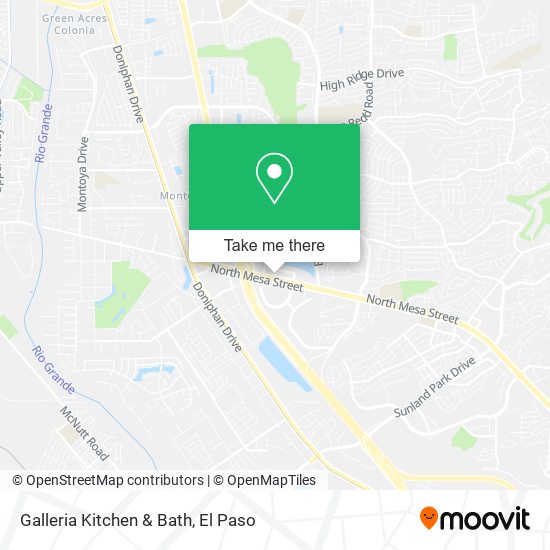 Galleria Kitchen & Bath map