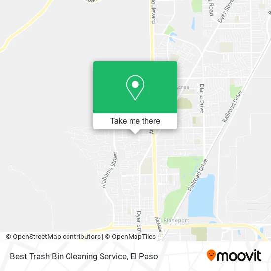 Mapa de Best Trash Bin Cleaning Service