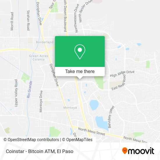 Coinstar - Bitcoin ATM map