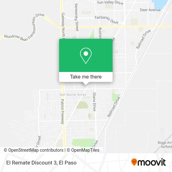El Remate Discount 3 map