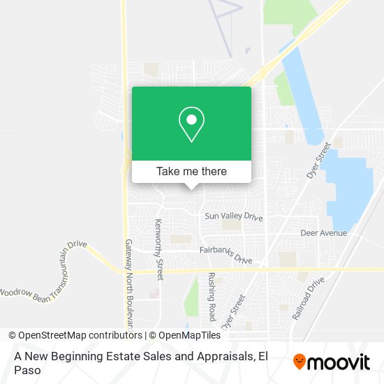 Mapa de A New Beginning Estate Sales and Appraisals