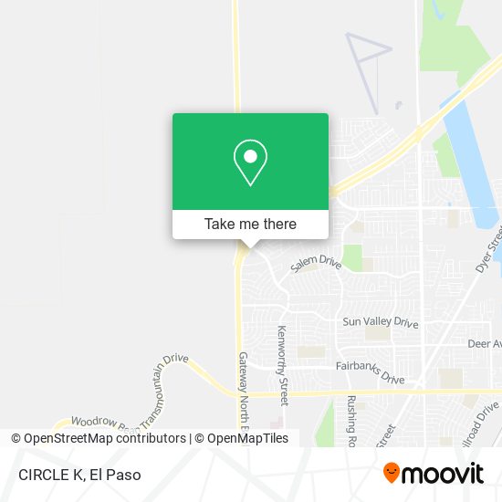 Mapa de CIRCLE K
