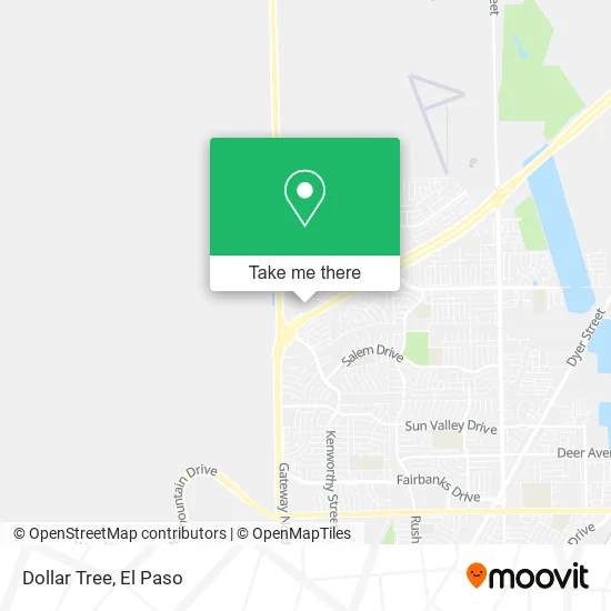 Dollar Tree map