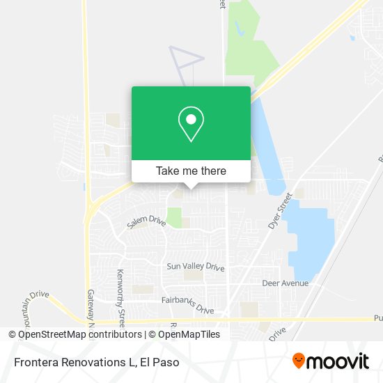 Frontera Renovations L map