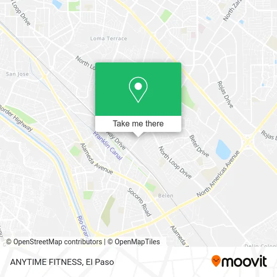 ANYTIME FITNESS map