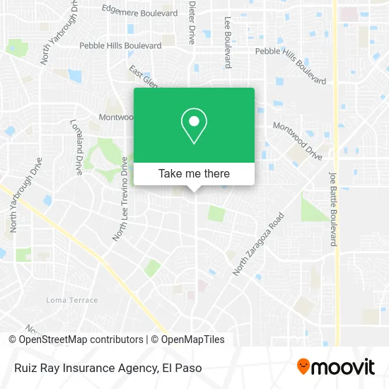 Mapa de Ruiz Ray Insurance Agency
