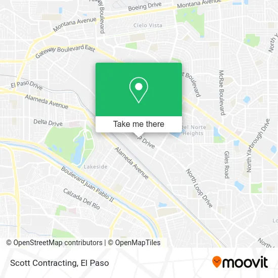 Scott Contracting map