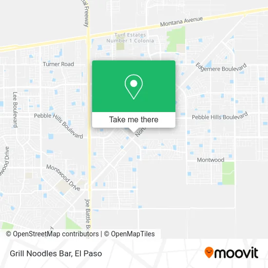 Mapa de Grill Noodles Bar