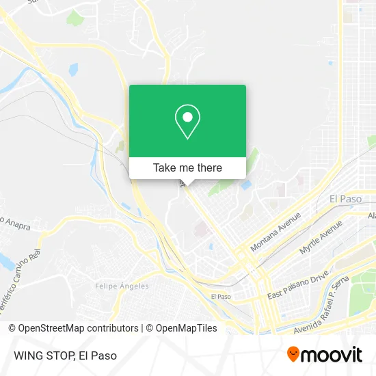 Mapa de WING STOP