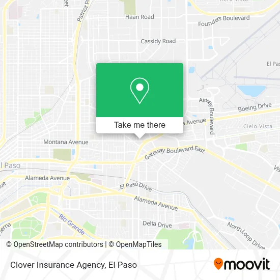 Clover Insurance Agency map