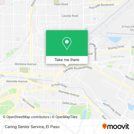 Mapa de Caring Senior Service
