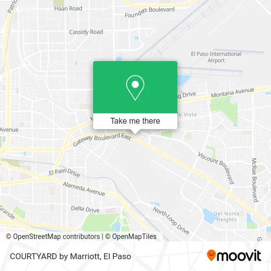 COURTYARD by Marriott map