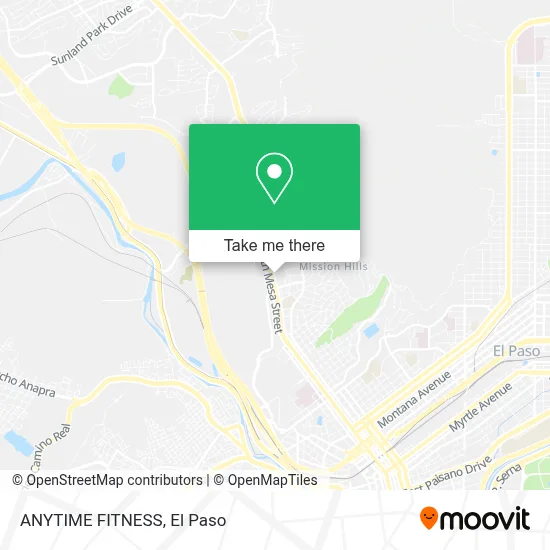 ANYTIME FITNESS map