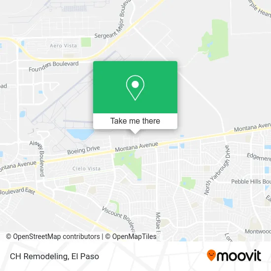 Mapa de CH Remodeling