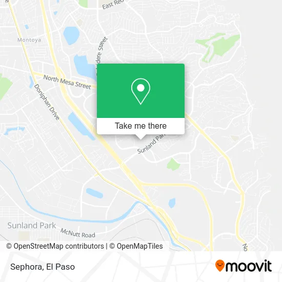 Sephora map