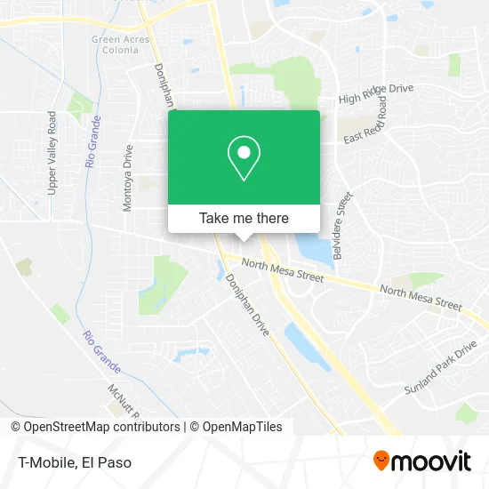 Mapa de T-Mobile