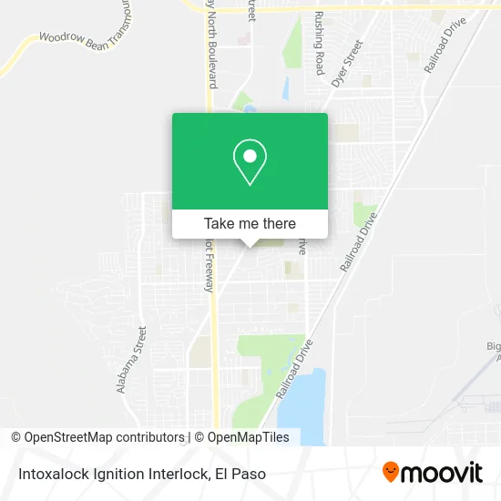 Intoxalock Ignition Interlock map
