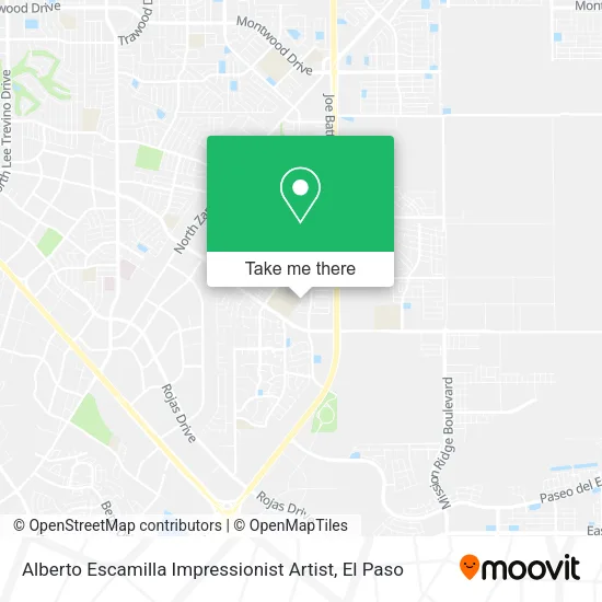 Mapa de Alberto Escamilla Impressionist Artist