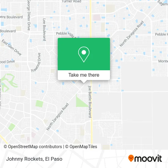 Johnny Rockets map