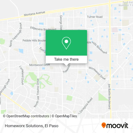 Mapa de Homeworx Solutions