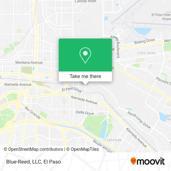 Blue-Reed, LLC map