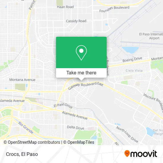 Crocs map