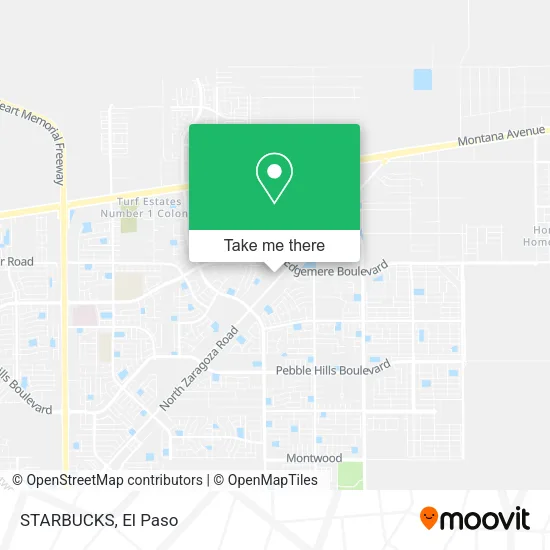 STARBUCKS map