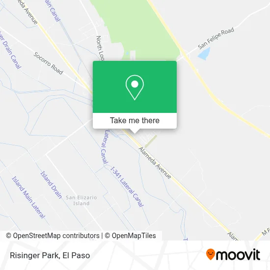 Risinger Park map