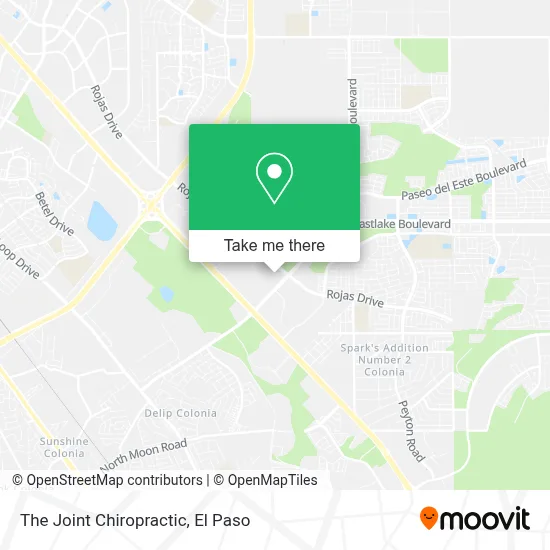 The Joint Chiropractic map