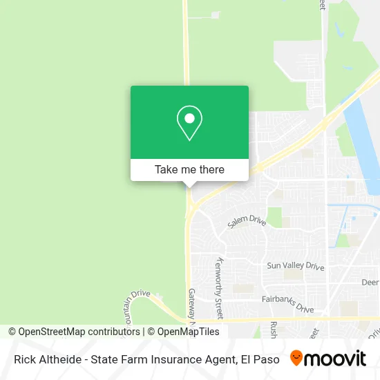 Rick Altheide - State Farm Insurance Agent map