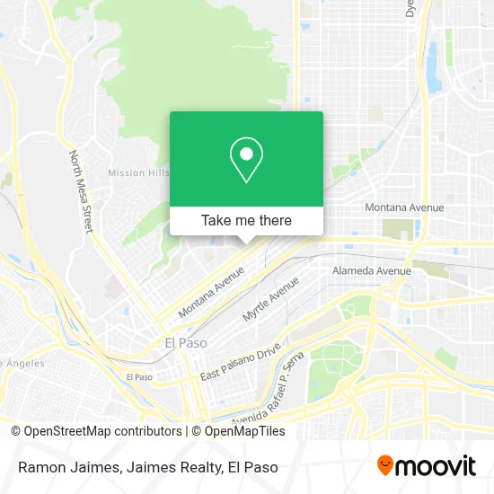 Ramon Jaimes, Jaimes Realty map