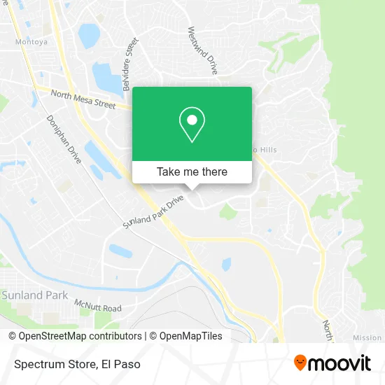 Spectrum Store map