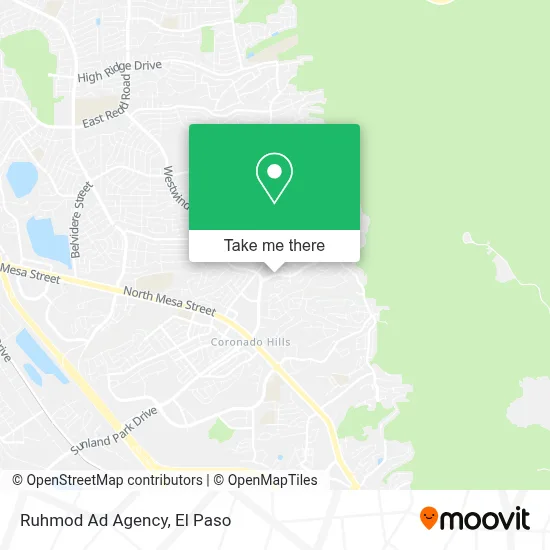 Ruhmod Ad Agency map